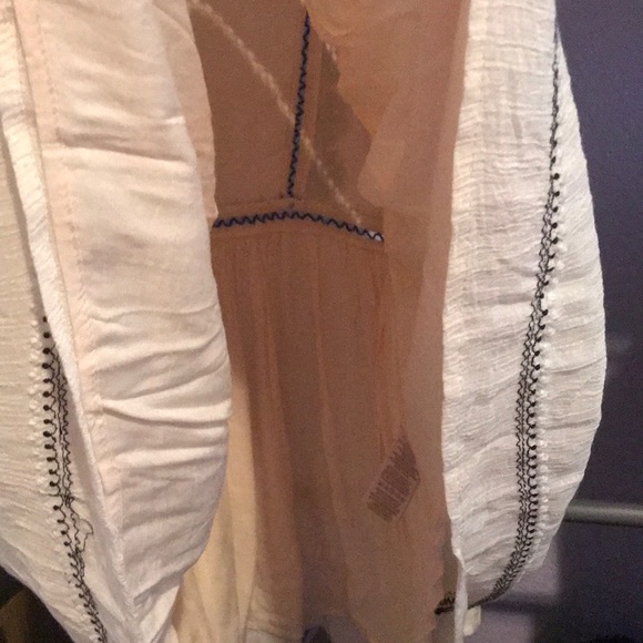 NWT Free People Ivory Dress w/ pockets - Picture 7 of 7